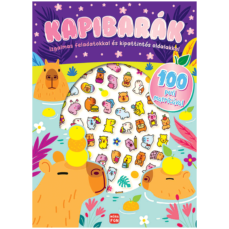 Kapibarák - Izgalmas Feladatokkal és Kipattintós Oldalakkal