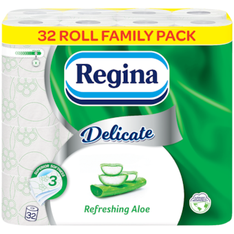 Regina Delicate toalettpapír Aloe Vera