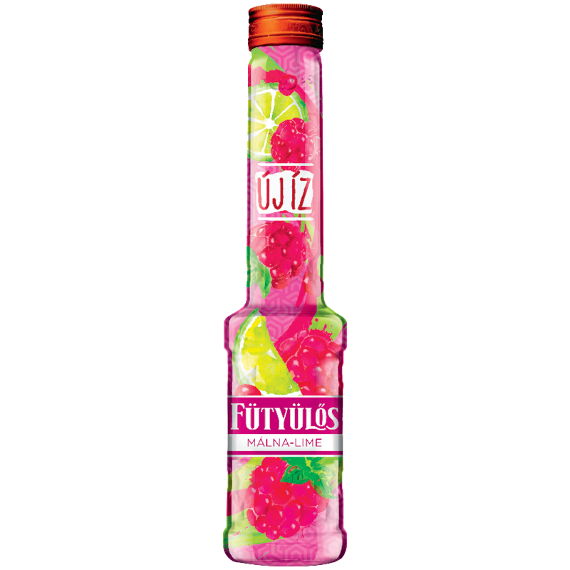 Fütyülős Málna-lime ízű Likőr