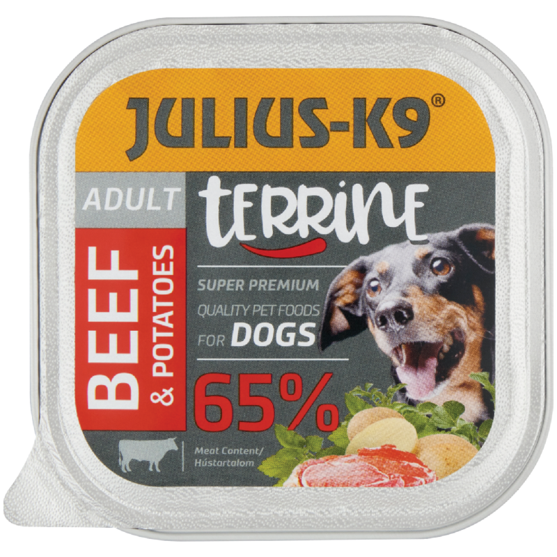 Julius-k9 Alutálcás Kutyaeledel