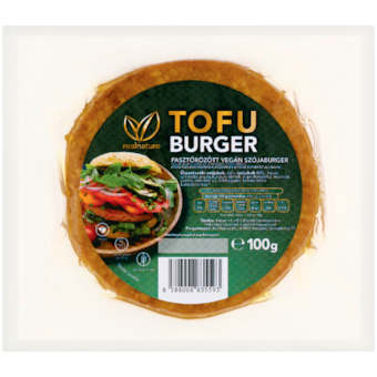 Real Nature Tofu Burger