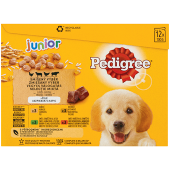 Pedigree alutasakos kutyaeledel