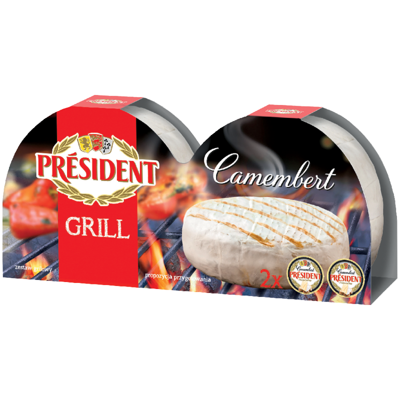 Président Grill Camembert Sajt