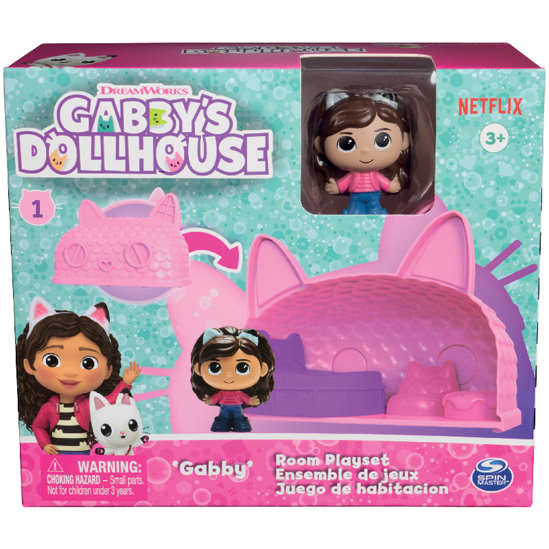 Gabby's Dollhouse Mini Babaház