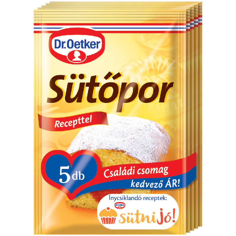 Dr. Oetker Családi Vanillincukor Vagy Sütőpor Multipack