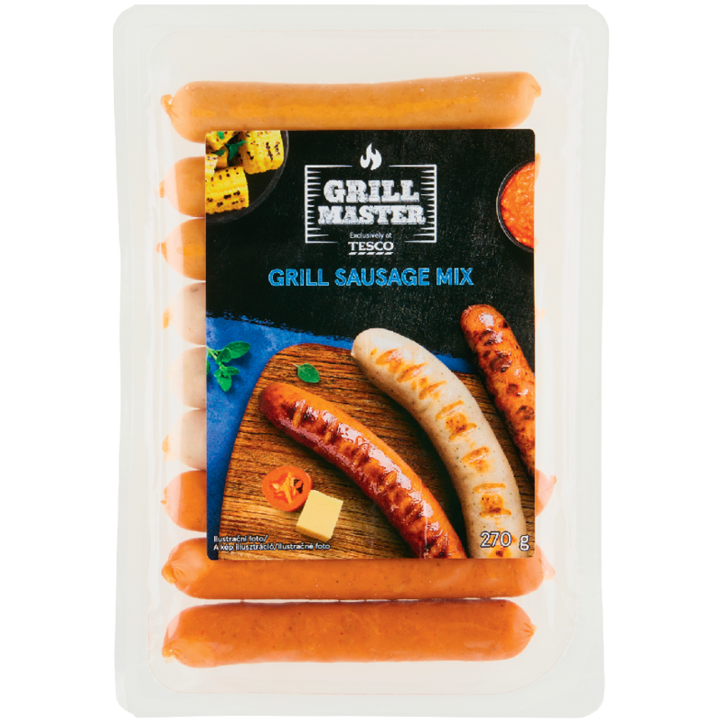 Grill Master Grillkolbász Mix