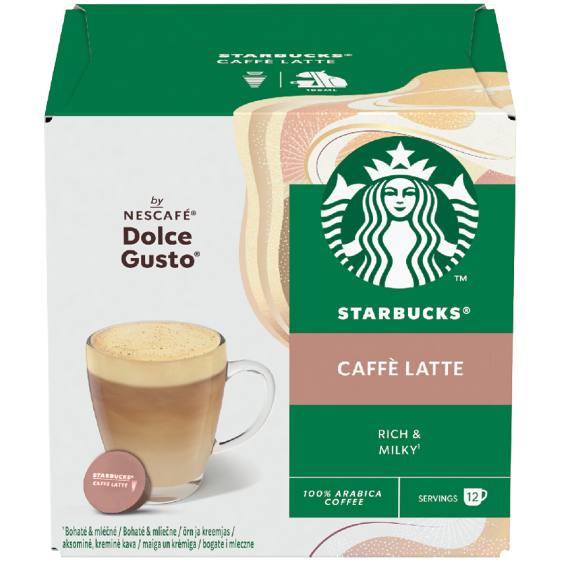 Starbucks Dolce Gusto Kompatibilis Kávékapszula