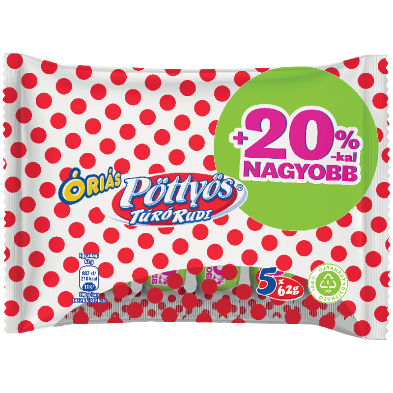 Pöttyös óriás Túró Rudi Multipack