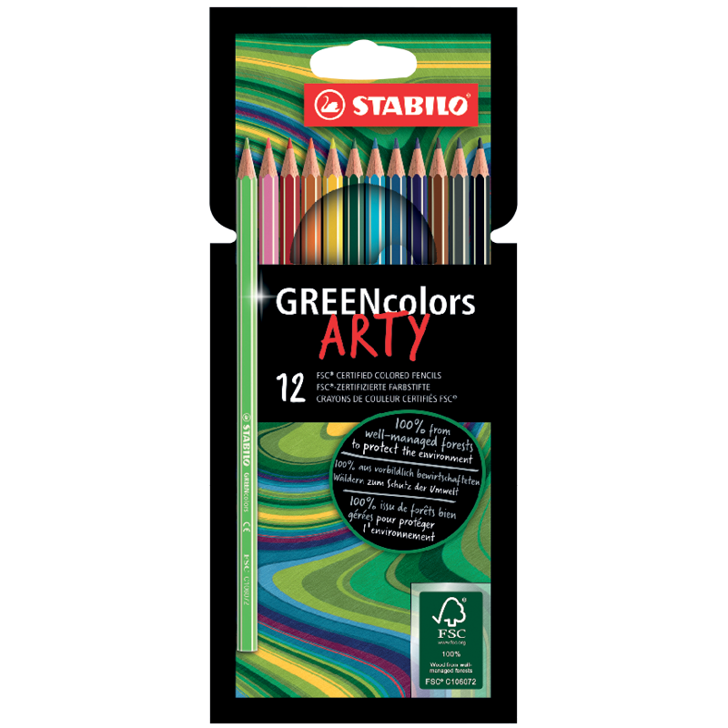 Stabilo Green Colors Színes Ceruza Készlet
