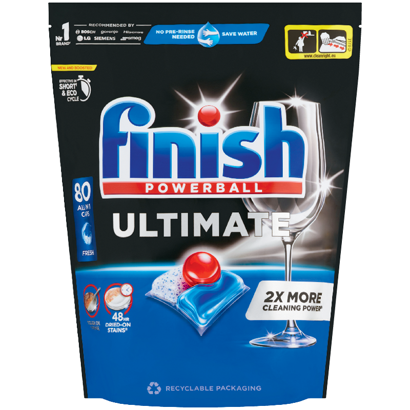 Finish Powerball Ultimate Fresh Mosogatógép Kapszula