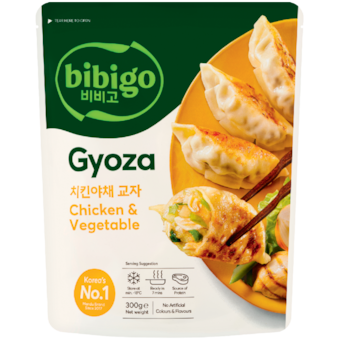 Bibigo gyorsfagyasztott csirkével és zöldségekkel töltött gombóc