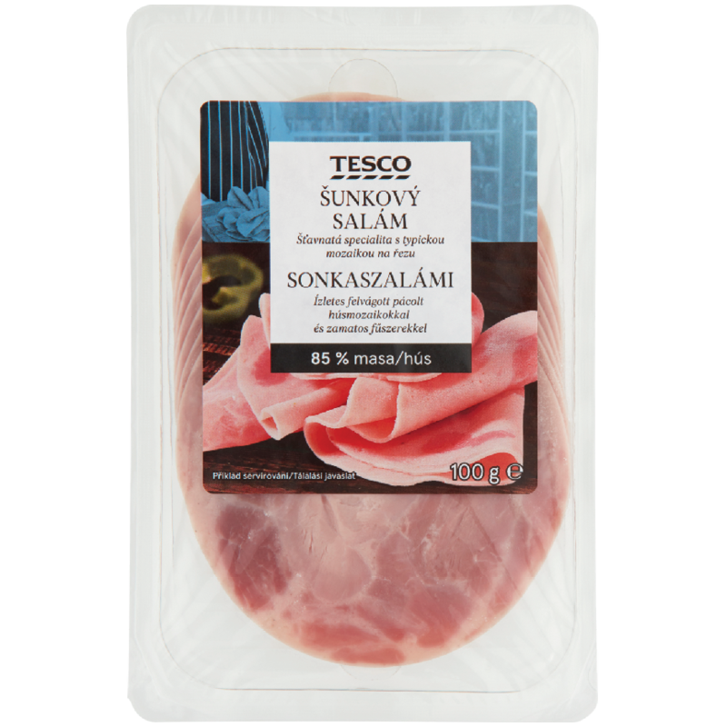Tesco Szeletelt Sonkaszalámi