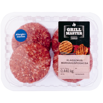 Grill Master friss marhahúspogácsa