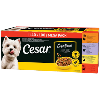 Cesar Creations alutasakos kutyaeledel multipack