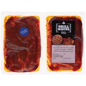 Grill Master sertés tarja szeletek portói ízesítésű marinádban