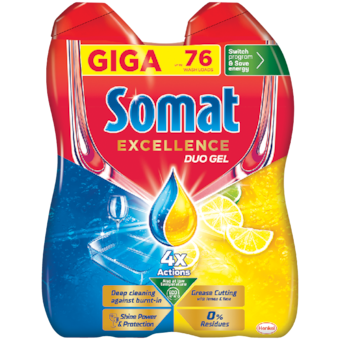 Somat Excellence Duo Gel mosogatószer