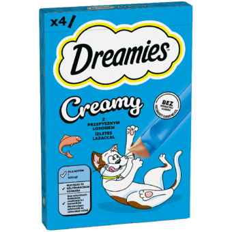 Dreamies Creamy macskaeledel