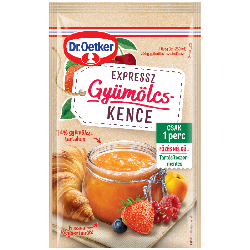 Dr. Oetker Expressz Alappor Gyümölcskence Készítéséhez