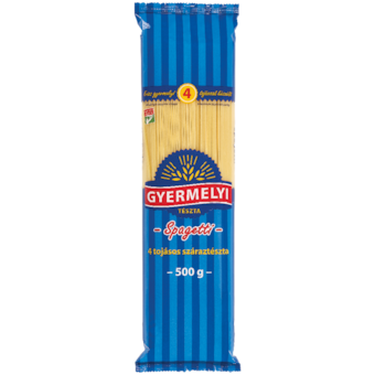 Gyermelyi 4 tojásos száraztészta