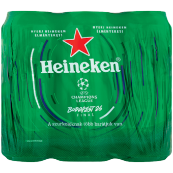 Heineken dobozos sör multipack