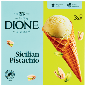 Dione tölcséres jégkrém multipack