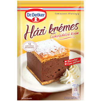 Dr. Oetker Házi krémes csokoládéízű krémpor