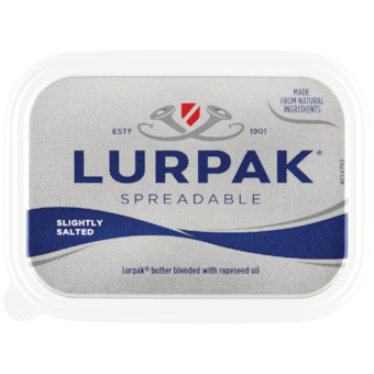 Lurpak enyhén sózott kenhető keverék készítmény vajjal és növényi olajjal