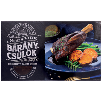 Berekhús Sous-vide báránycsülök*
