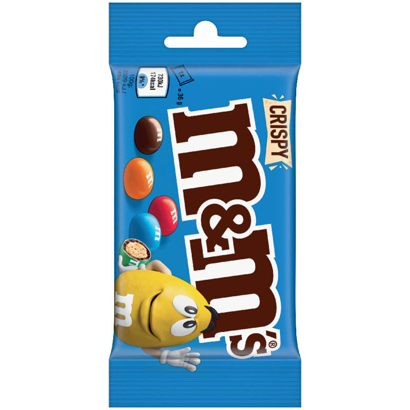 M&m's Crispy Tejcsokoládés Drazsé