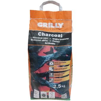 Grill szénbrikett vagy faszén keményfából**