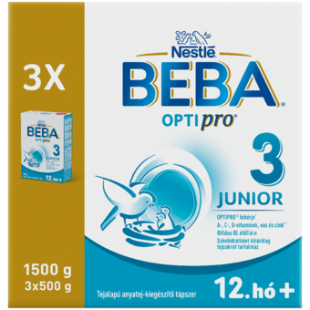 Nestlé Beba Optipro tejalapú anyatej-kiegészítő tápszer