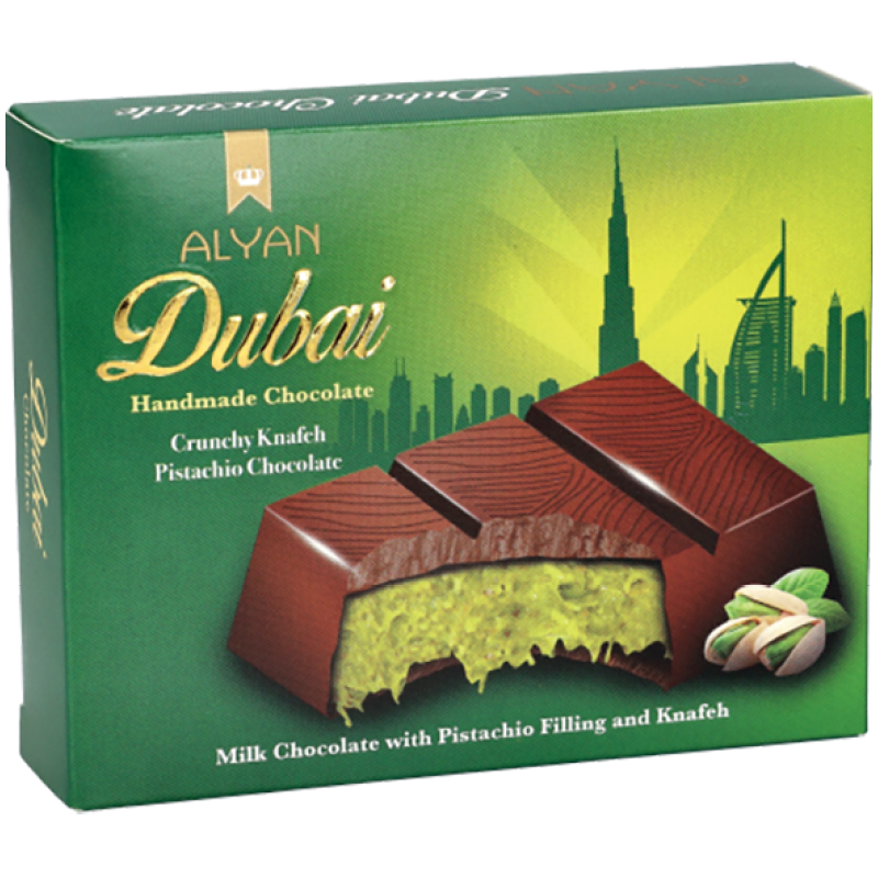 Alyan Dubai Pisztáciás Csokoládé