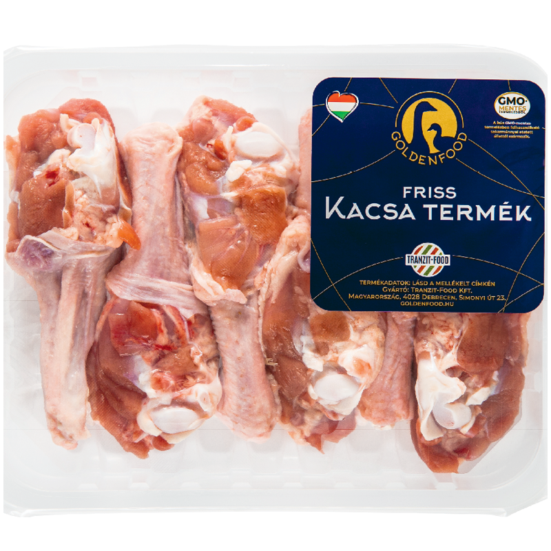 Goldenfood Gmo-mentes Pecsenyekacsa Szárnytő