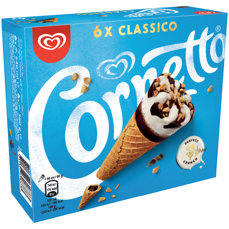 Cornetto Jégkrém Multipack