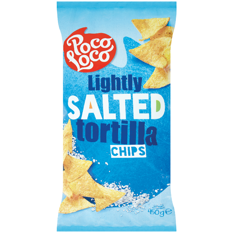 Poco Loco Tortilla Enyhén Sózott Kukoricachips