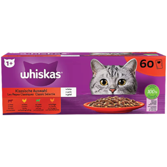 Whiskas alutasakos macskaeledel válogatás