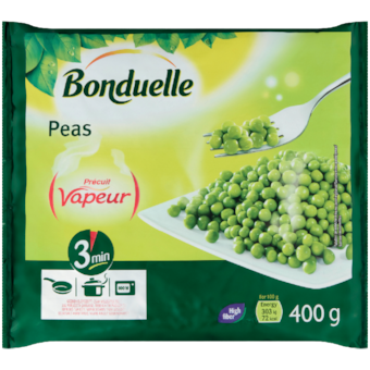 Bonduelle Vapeur fagyasztott zöldborsó