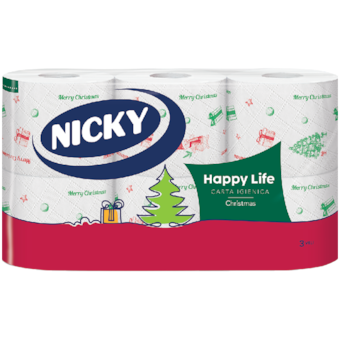 Nicky karácsonyi toalettpapír