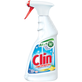 Clin szórófejes ablaktisztító