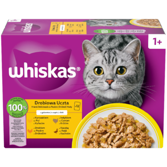 Whiskas teljes értékű nedves eledel felnőtt macskáknak