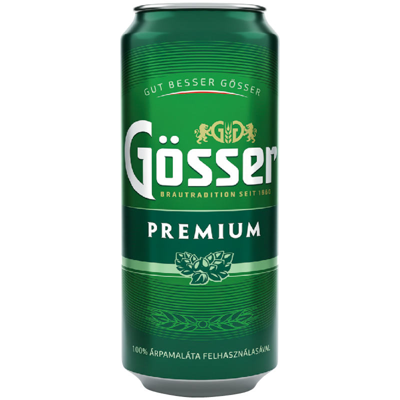 Gösser Premium Minőségi Világos Sör