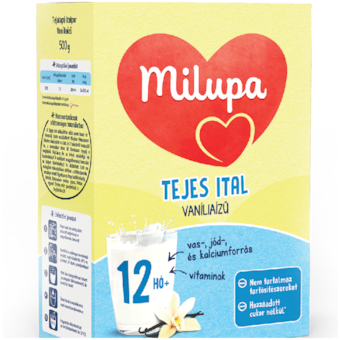 Milupa vaníliaízű tejes ital