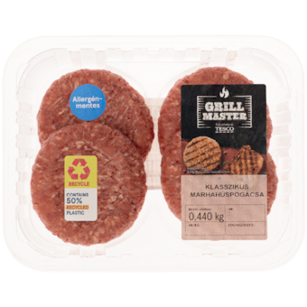 Grill Master friss marhahúspogácsa