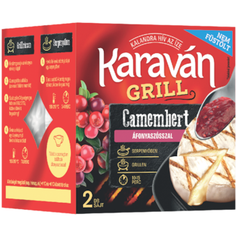Karaván Grill Camembert áfonyaszósszal