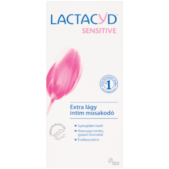 Lactacyd Sensitive extra lágy intim mosakodó
