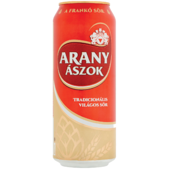 Arany Ászok dobozos világos sör