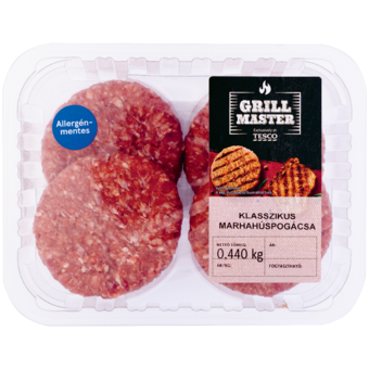 Grill Master friss marhahúspogácsa