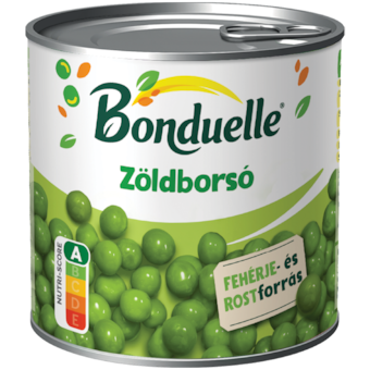 Bonduelle zöldborsó konzerv