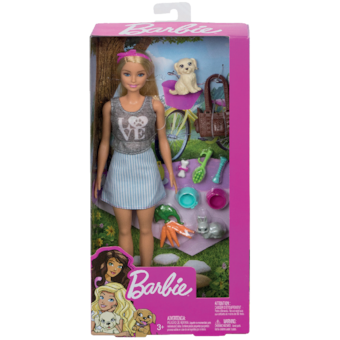 Barbie baba kisállattal*
