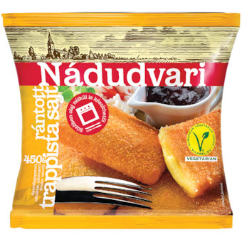 Nádudvari panírozott Trappista sajt